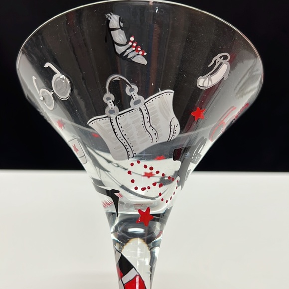 Lolita “Shop ‘Til You Drop “ martini glass - Picture 6 of 14